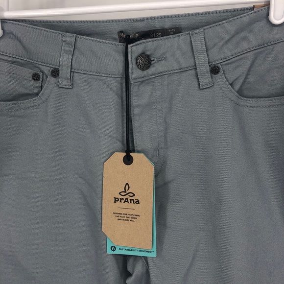 Prana NEW Kara Straight Leg Jeans Agave 8 - Picture 4 of 9